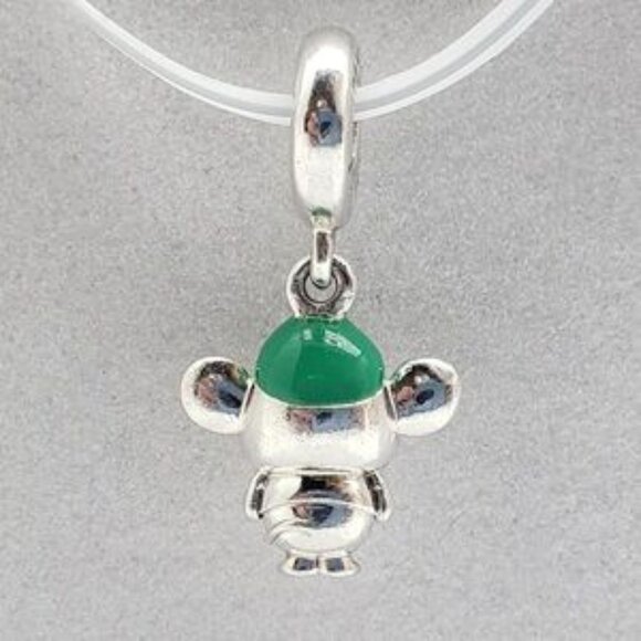 Pandora Mouse Charm with Green Hat - Picture 5 of 5